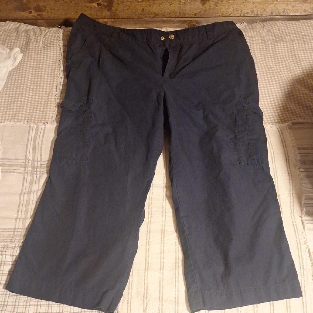 Navy Blue Cargo Pants